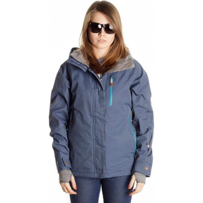 Куртка DAKINE 15К ж WOMENS ASHBY JACKET BLUE DENIM Размер M 8700502 (0610934739398)